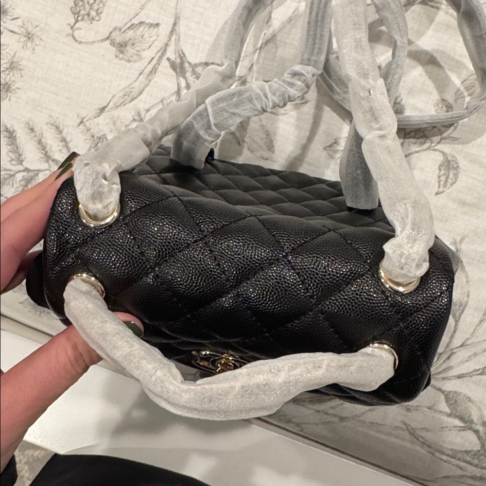 Chanel style mini backpack - Picture 10 of 12